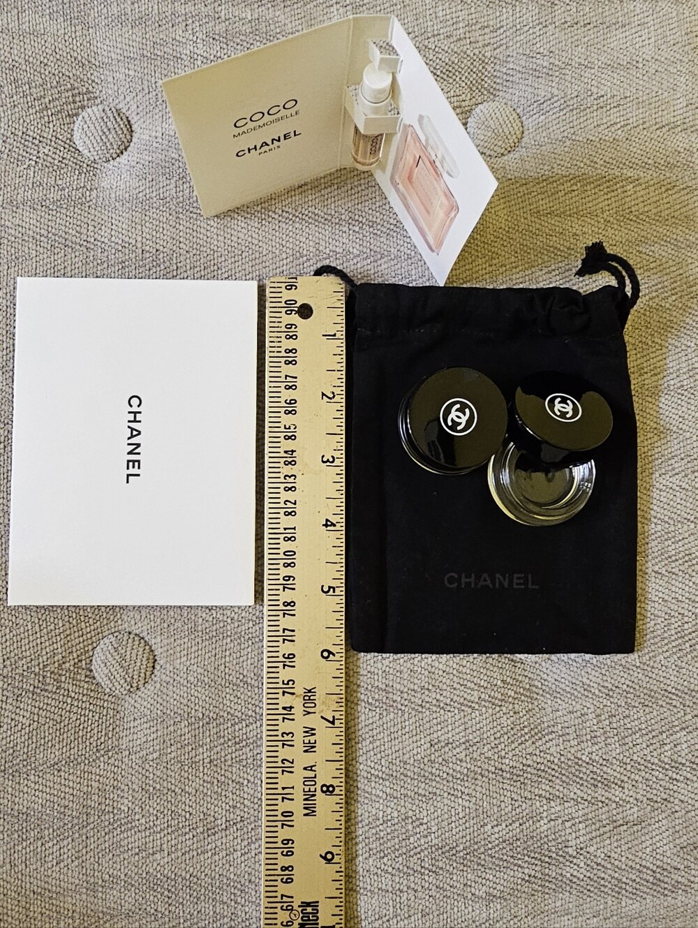 Chanel Black Drawstring Dust Bag
